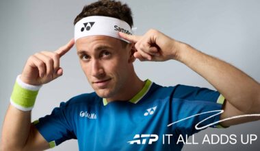 Casper Ruud became a father for the first time in January.