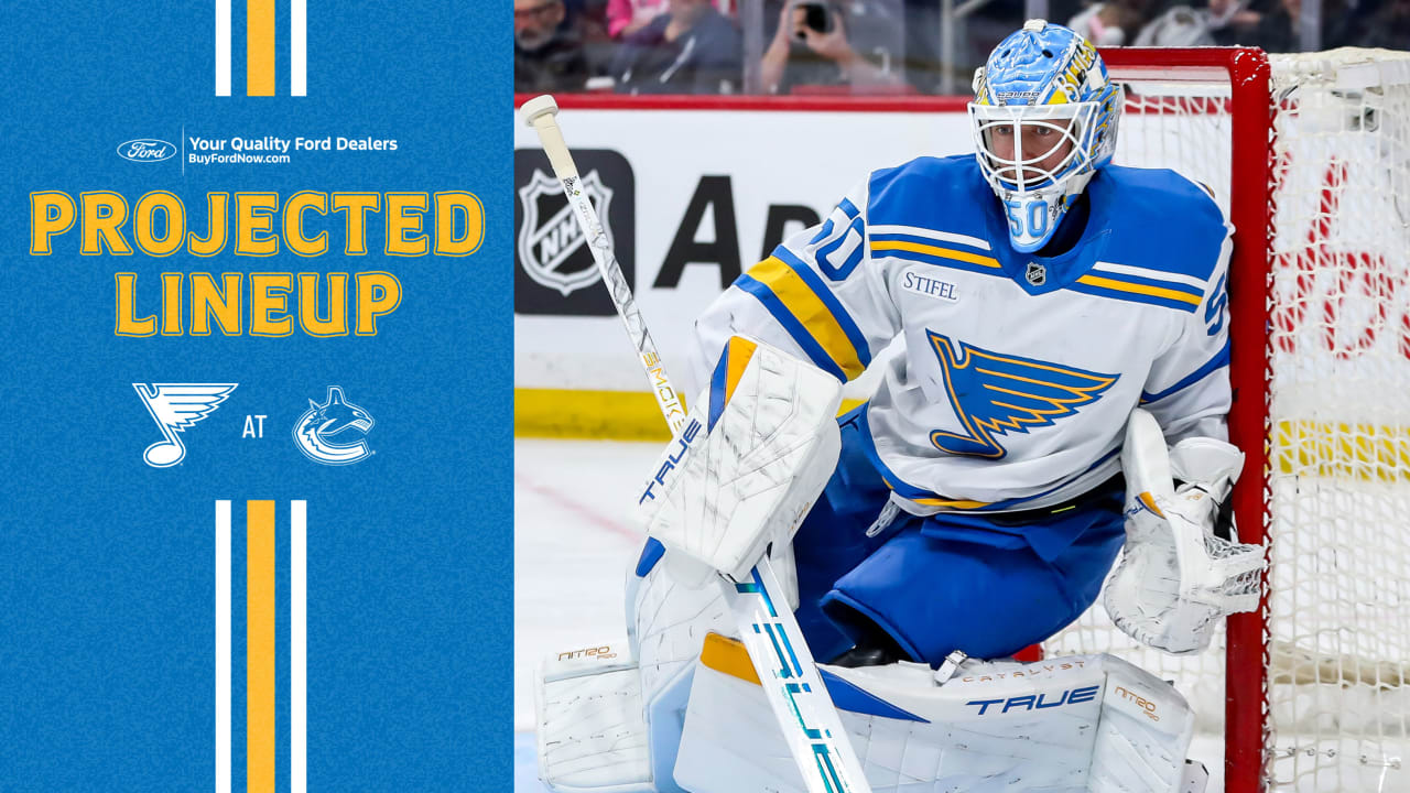 Projected Lineup: March 21 at Vancouver