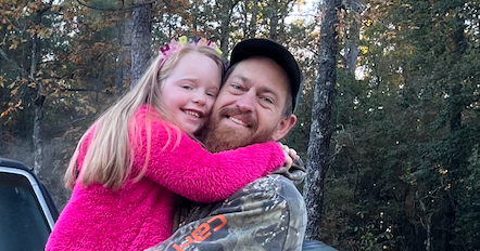 A young dad's colon cancer spread to his lungs with no warning. He says a clinical trial led to a miracle.