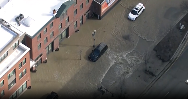 water main break