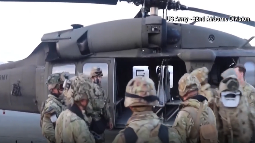 President Trump deploys troops from 82nd Airborne Division to the Middle East, NBC reports