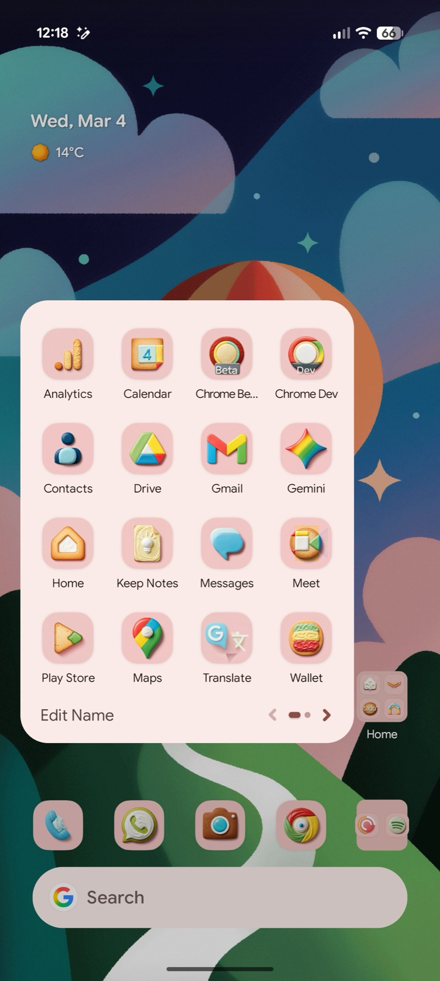 screenshot android 16 qpr3 wallpaper style icons create cookies 2