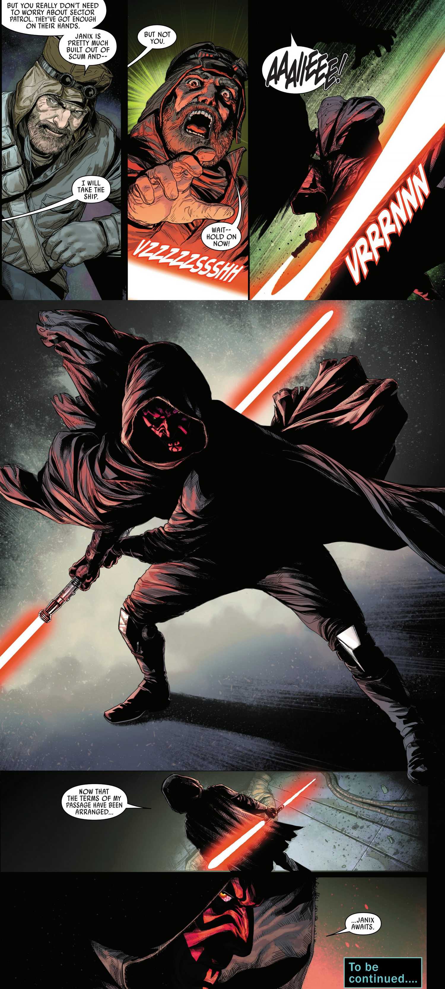 Shadow of Maul #1 Ending