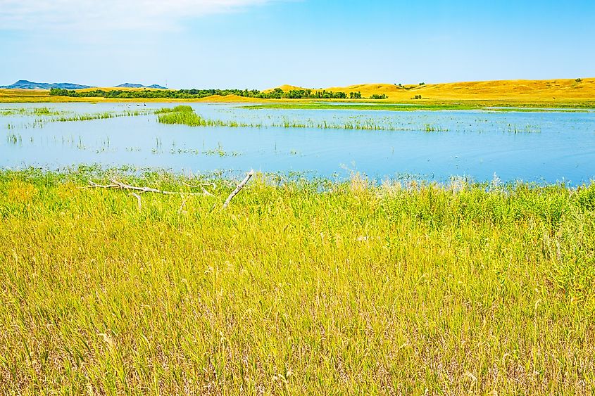 View of Lake Oahe