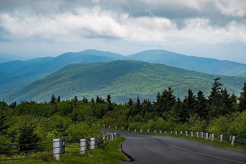 Green Mountain National Forest in Vermont.