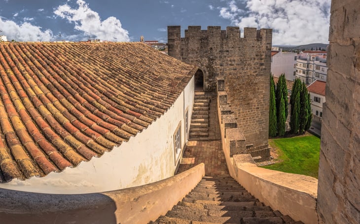 The Medieval Castle of Loule in the South of Portugal, Algarve