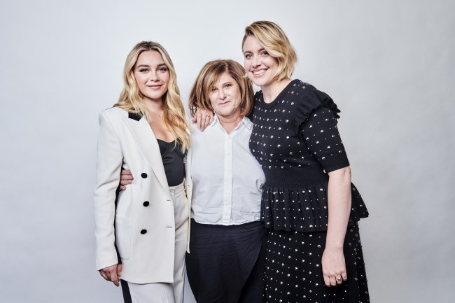 Exclusive all-round no minsMandatory Credit: Photo by Michael Buckner/Deadline/Shutterstock (10462318fa)Exclusive - Florence Pugh, Amy Pascal and Greta Gerwig - 'Little Women'Exclusive - Deadline Contenders, Portraits, DGA Theater, Los Angeles, USA - 02 Nov 2019