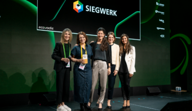 Siegwerk wins 2026 EcoVadis Sustainability Achievement Award for Best New Program