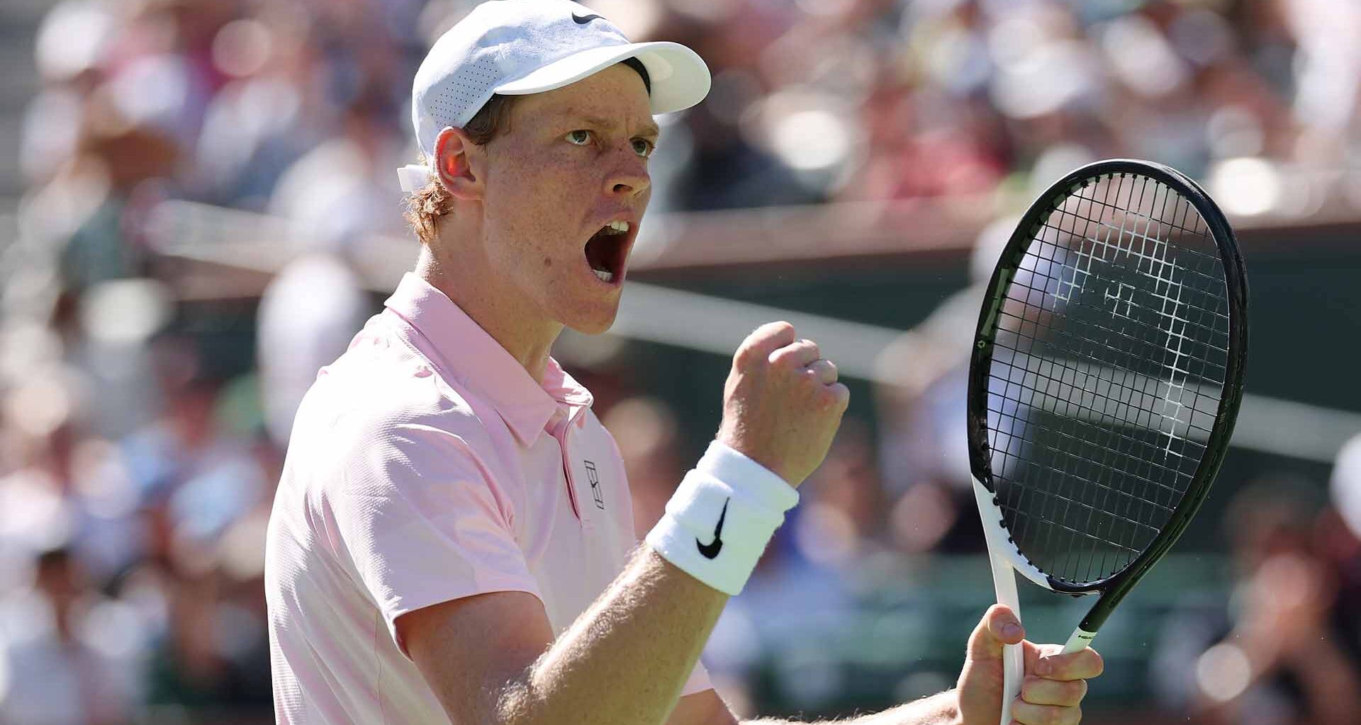 Jannik Sinner defeats Daniil Medvedev in Indian Wells to claim his first title of the season.