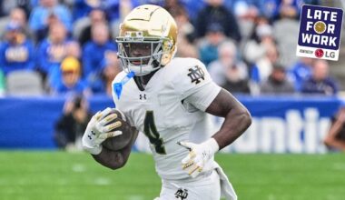 Jeremiyah Love Falls to Ravens in The Athletic’s Beat Writer Mock Draft