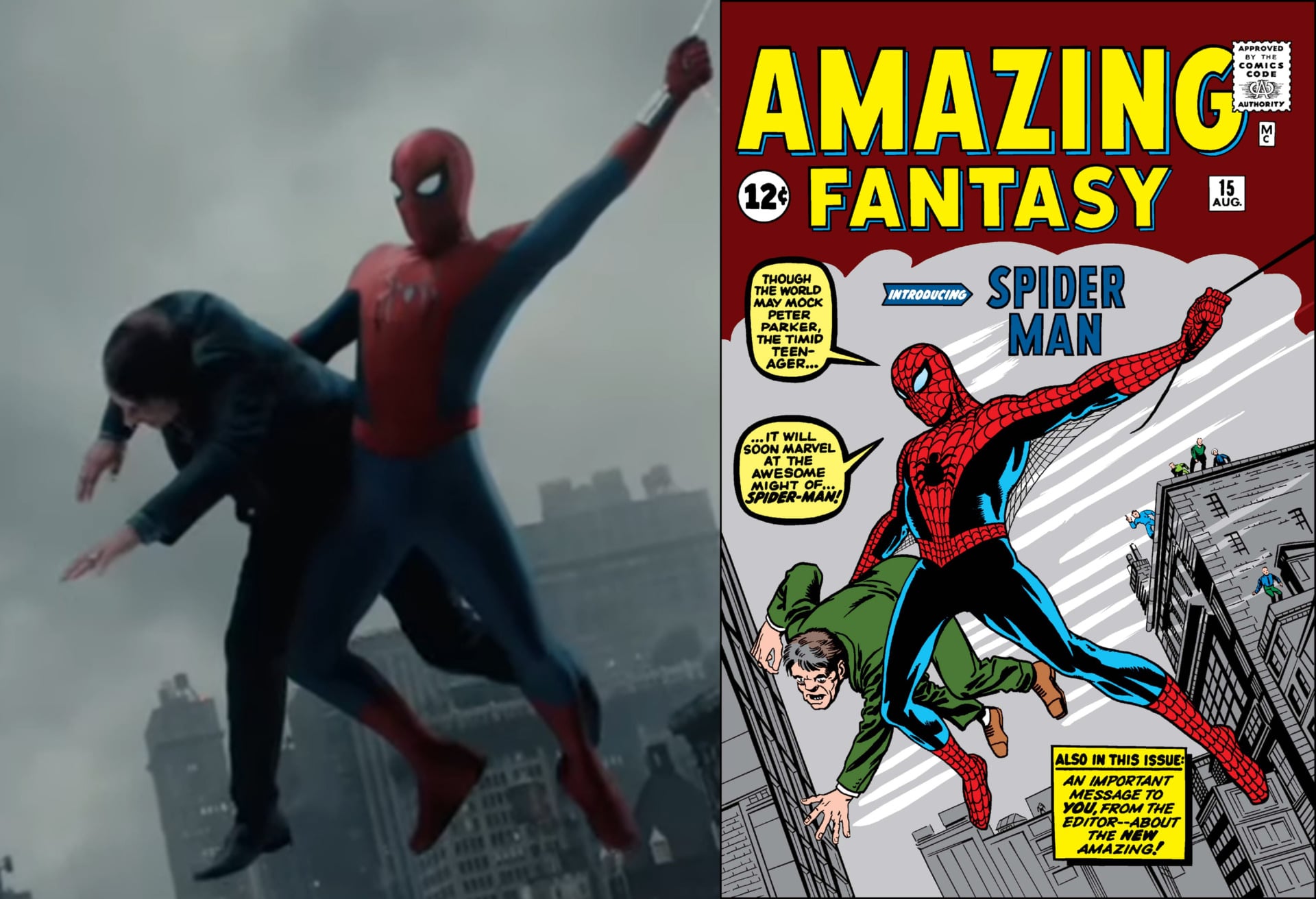 Spider Man Brand New Day Amazing Fantasy 15 Comparison