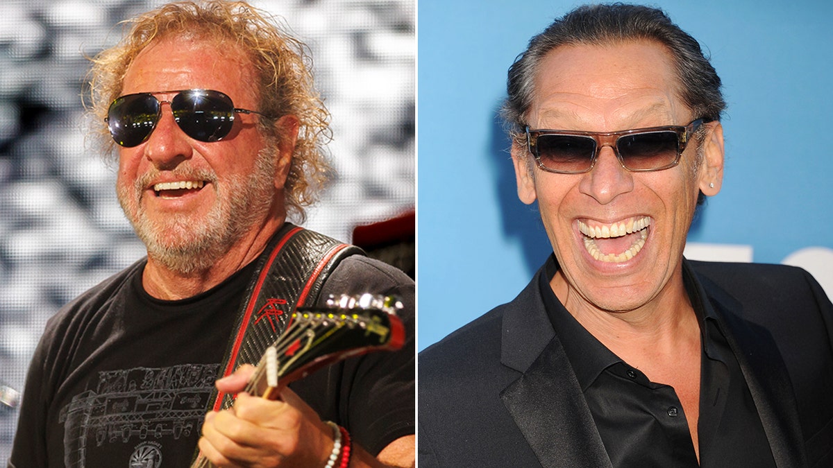 Split of Alex Van Halen and Sammy Hagar