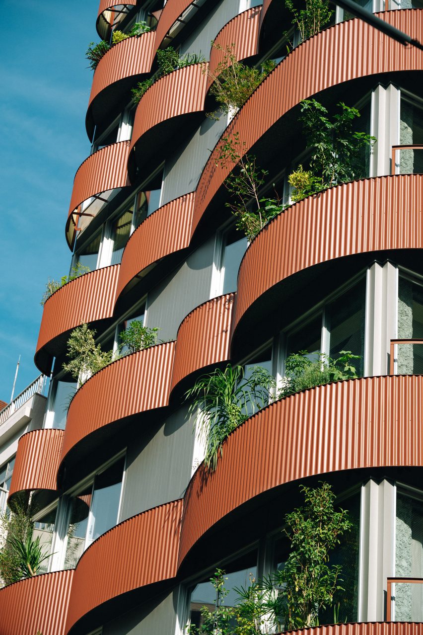Exterior of SOIL Nihonbashi hotel by Kiyoaki Takeda Architects and Staple Studio