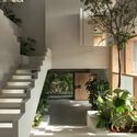 Stepped Well House  / A Threshold - Interior Photography, Stairs, Courtyard
