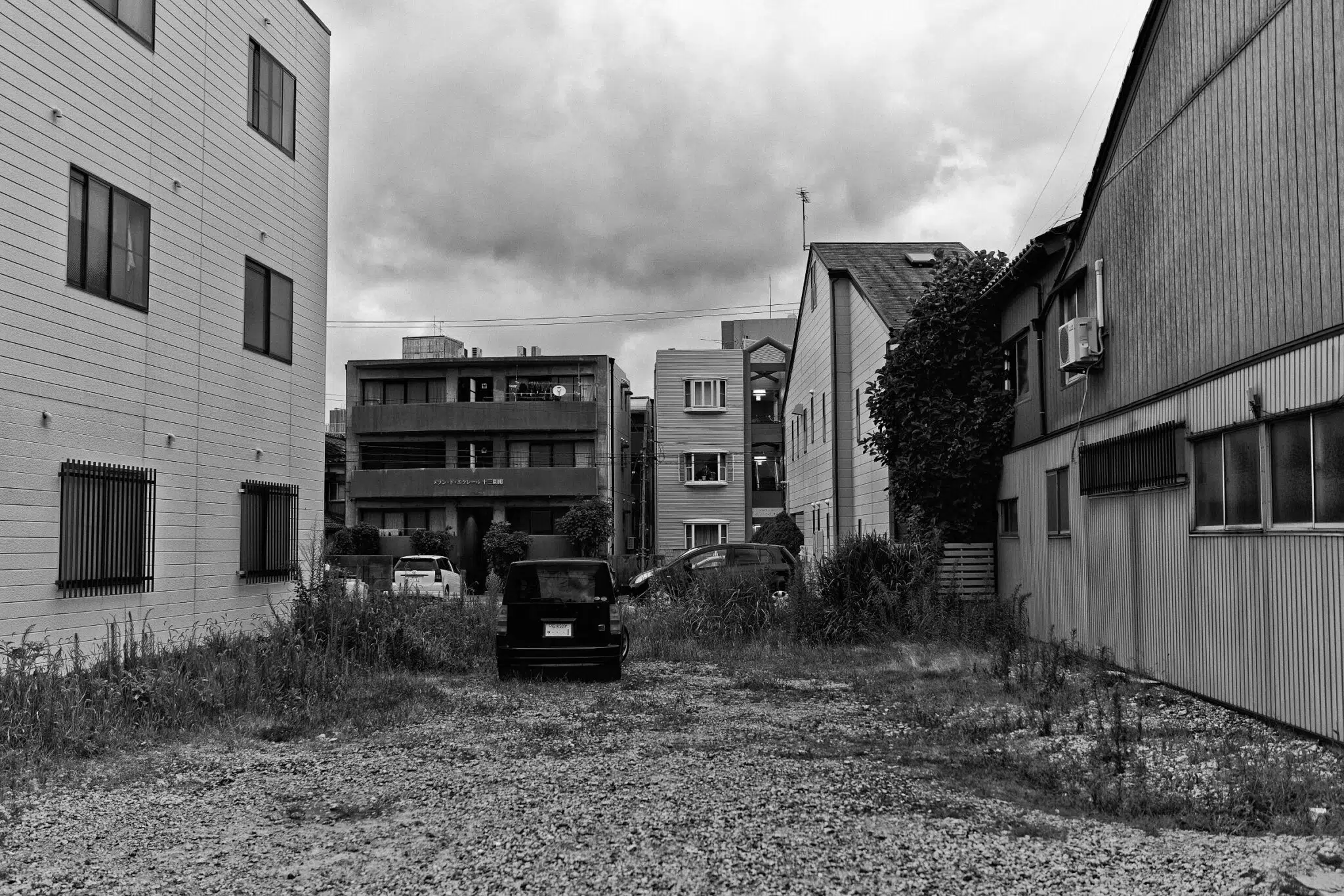 Vacant houses and vacant lots in Japan, as part of Steven Seidenberg’s “Kanazawa Vacancy” series