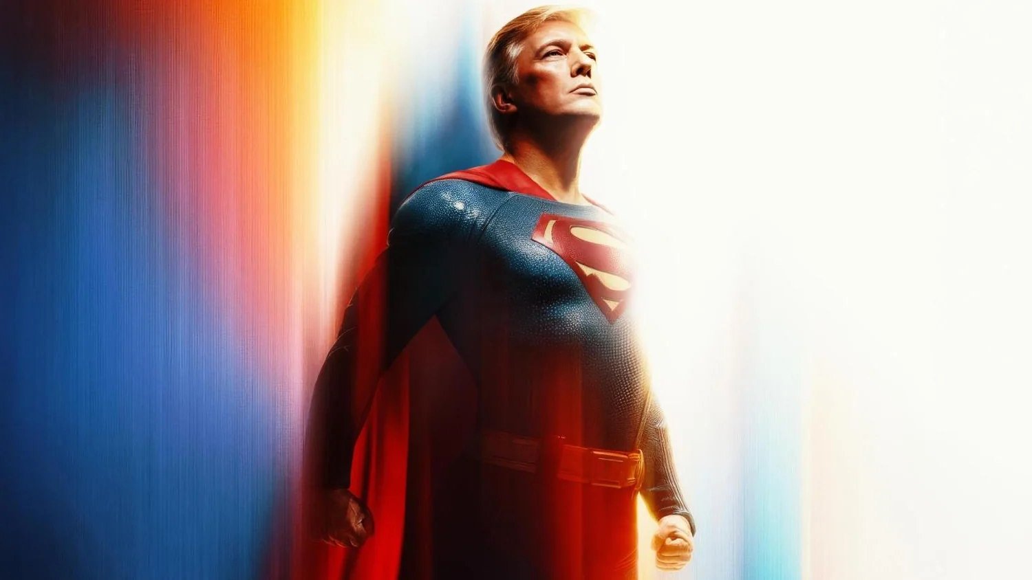 superman political donald trum meme newscom responds Superman Goes Political With Trump Meme, Gavin Newsom Response