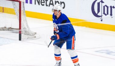 Isles Day-to-Day: Schenn Skates With Isles For First Time