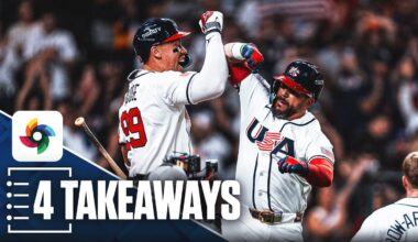 4 Takeaways From USA's Win Over Great Britain in the World Baseball Classic