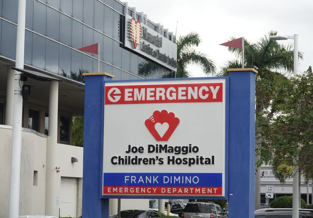 Broward children lack hospital choices. Parents want state to force Florida Blue to negotiate – Sun Sentinel