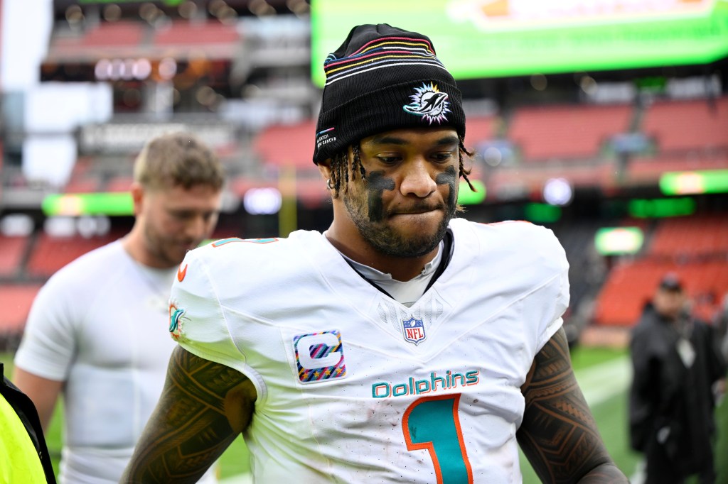 Miami Dolphins to release quarterback Tua Tagovailoa