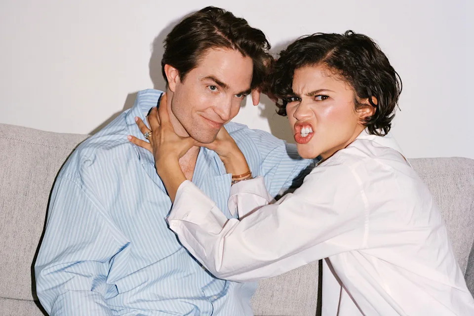 Robert Pattinson and Zendaya.