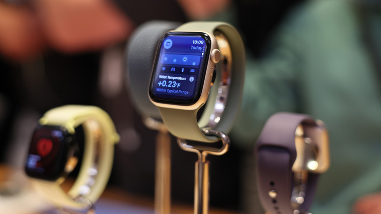 Apple Watch Series 11 at the Apple Store in New York