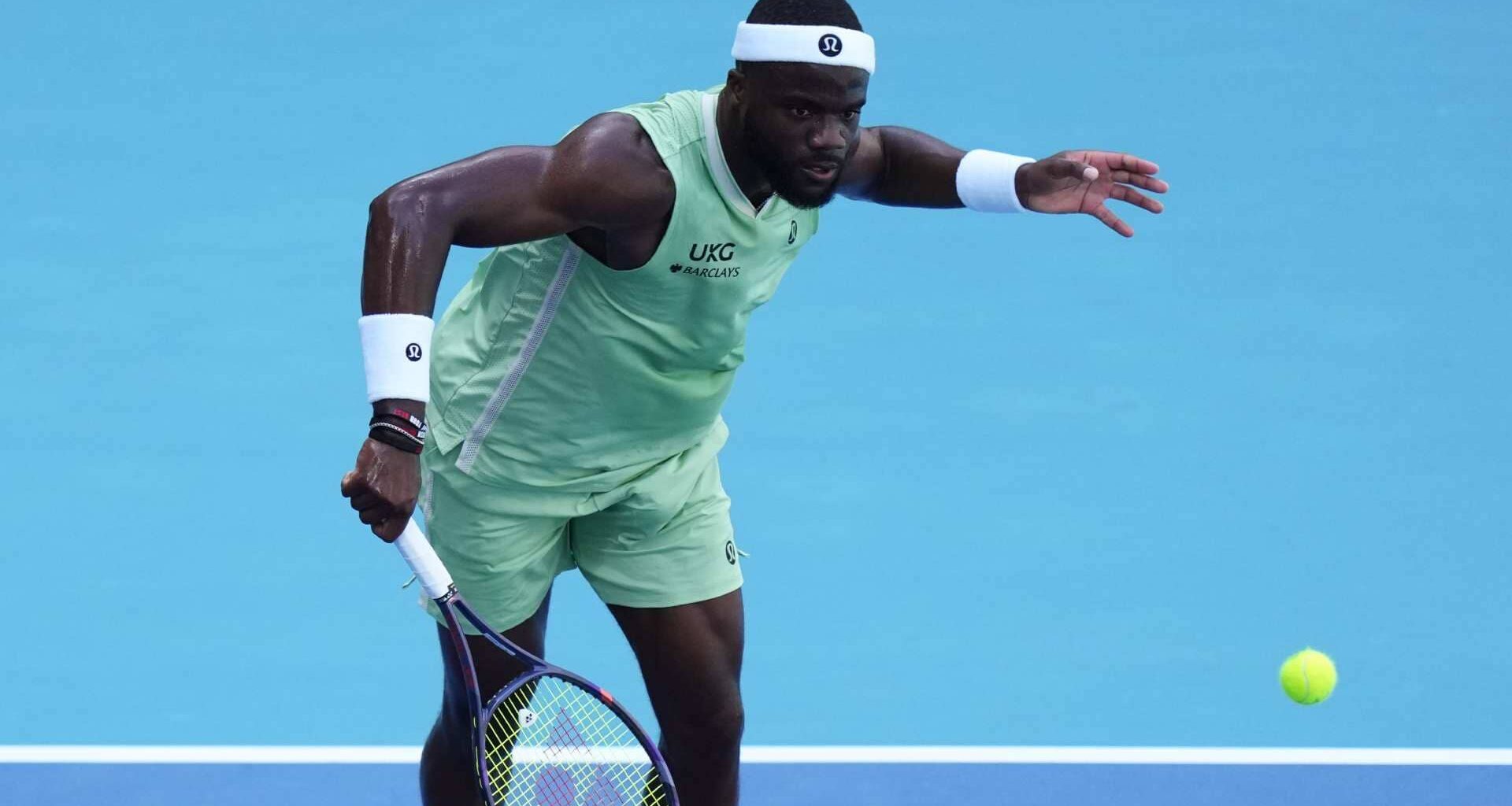Frances Tiafoe leaves Miami with a 17-7 record in 2026.