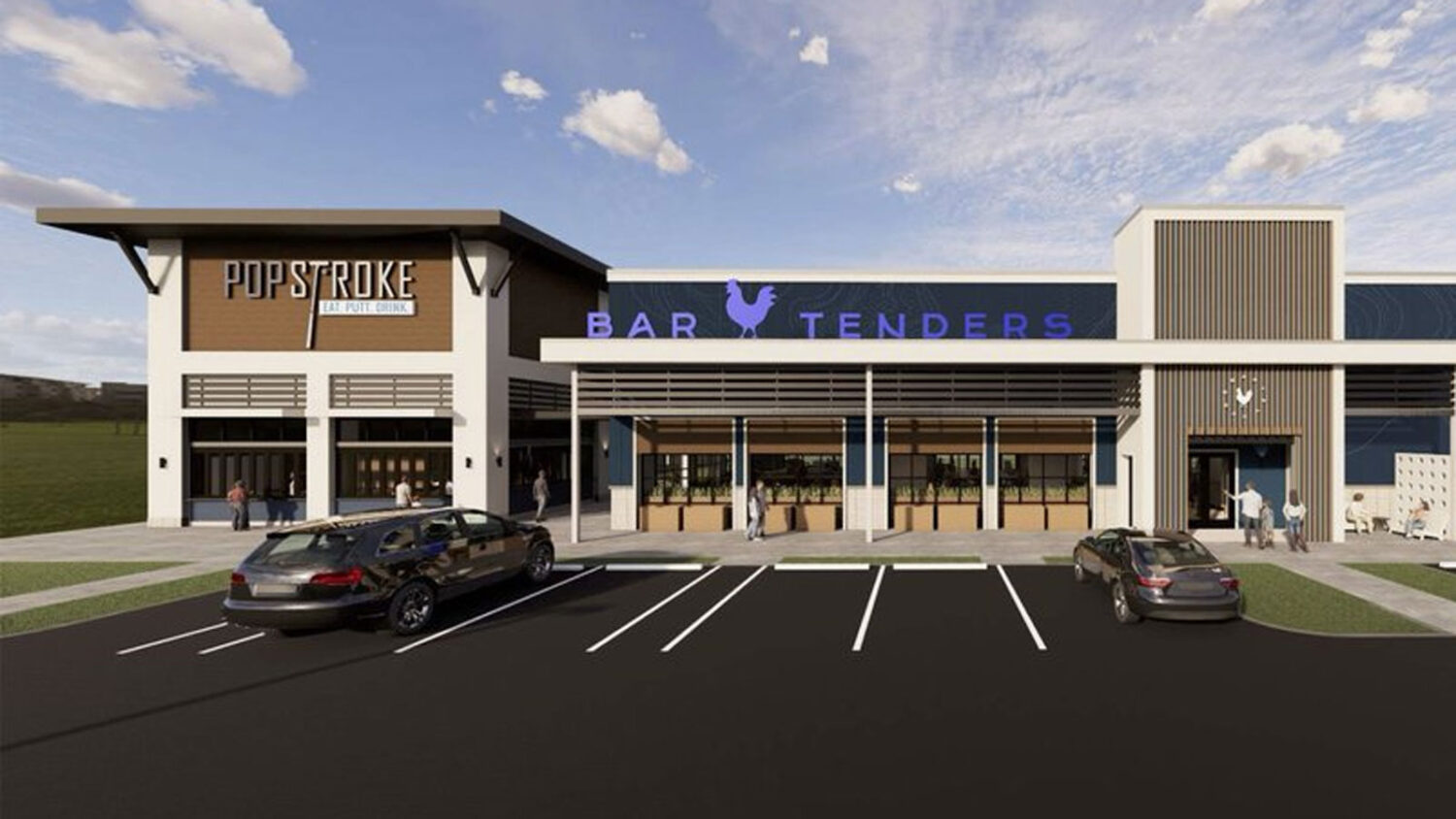 PopStroke has an outdoor mini golf course in Glendale. The company is proposing to build a similar ...