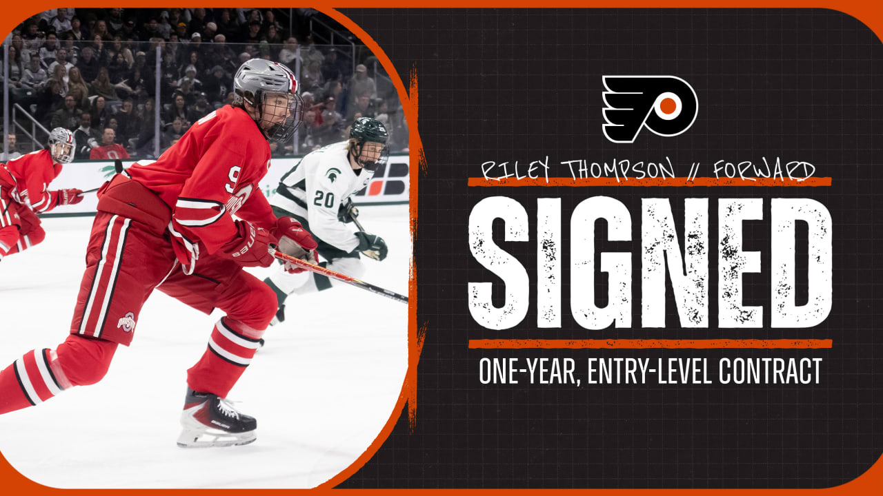 Flyers Sign Riley Thompson to Entry-Level Contract