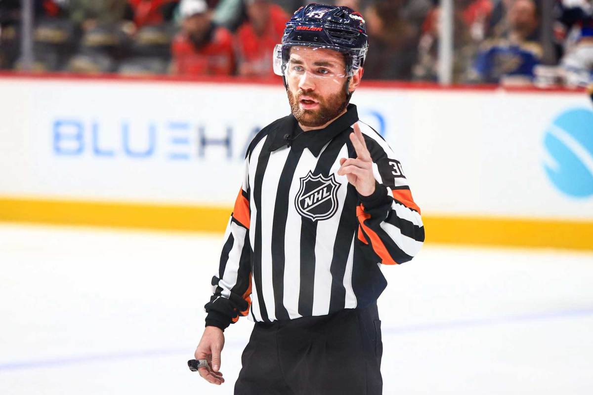An obscure NHL rule lets players become emergency referees. Which teammate would Capitals players pick?