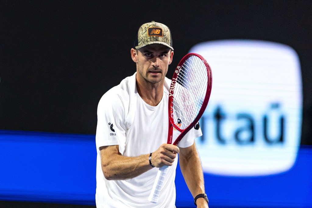 Tommy Paul in action at the Miami Open on March 25, 2026.