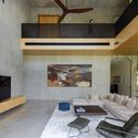 Tropical Shift House / O2 Design Atelier  + Choo Poo Liang Architect - Interior Photography, Living Room, Wood, Chair