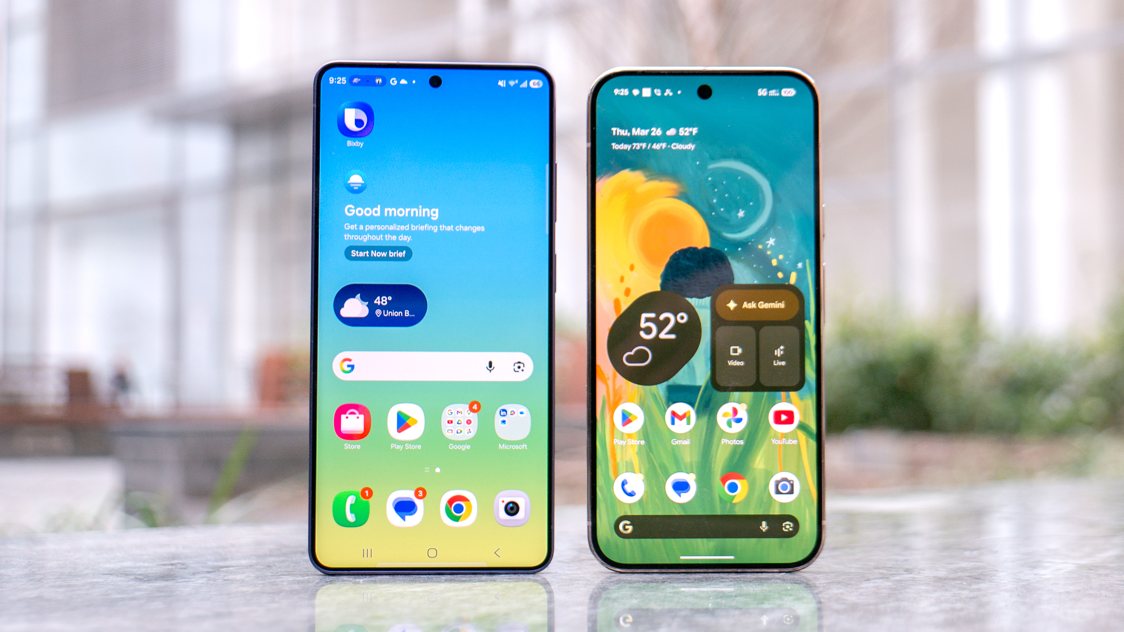 Galaxy S26 Ultra vs Pixel 10 Pro XL.