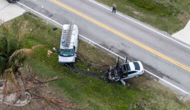 Injuries reported in multi-vehicle crash along Centennial Blvd in Lehigh Acres