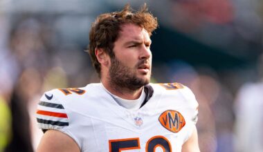 Bears Pro Bowl center Drew Dalman expected to retire after five NFL seasons