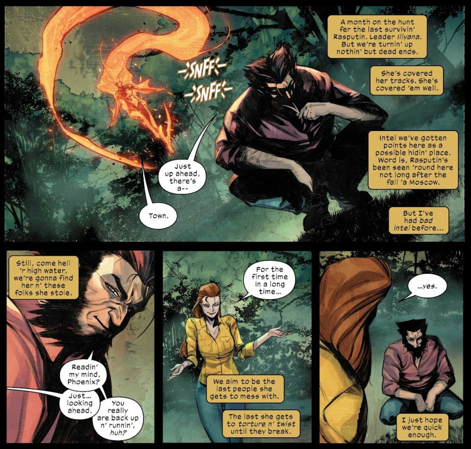 ultimate wolverine and pheonix hunt for magik