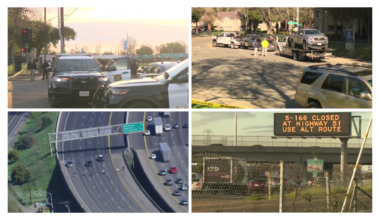 Person detained after multiple Sacramento freeway shootings