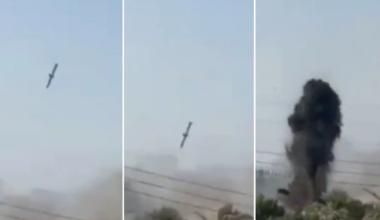 Video appears to show U.S. missile striking Iranian school compound : NPR