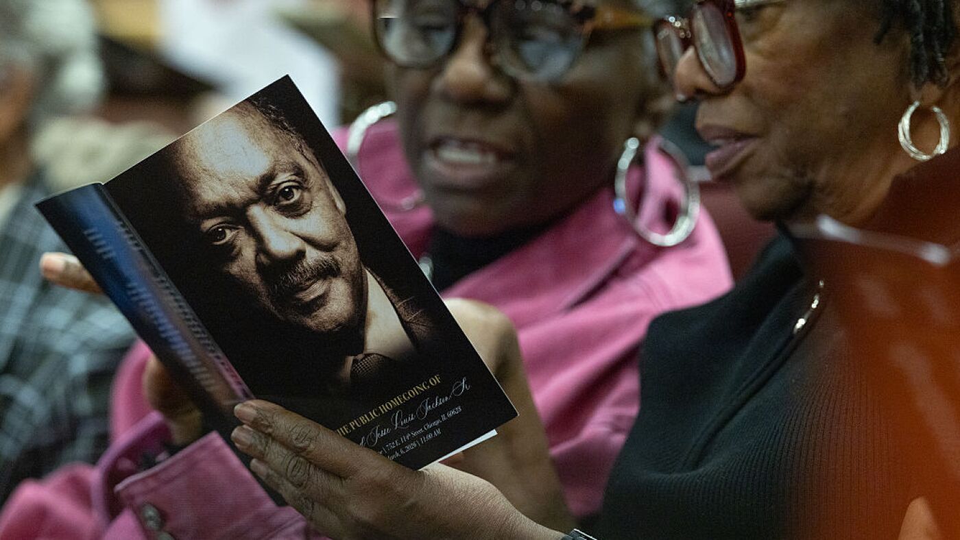 Watch Jesse Jackson's celebration of life ceremony in Chicago : NPR