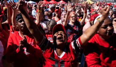 Photos: Busch Stadium turns into a sea of red for St. Louis Cardinals' Opening Day