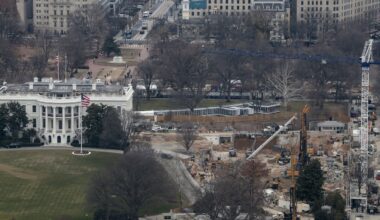 Judge rules White House ballroom construction must halt until Congress OK's it : NPR