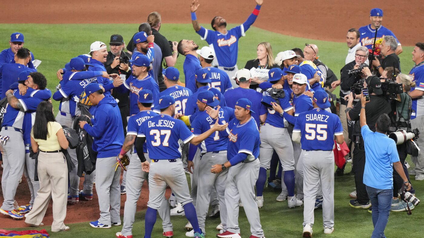 Venezuela beats U.S. 3-2, wins first World Baseball Classic title : NPR