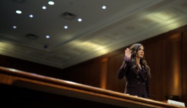 Homeland Security Secretary Kristi Noem testifies before Senate : NPR