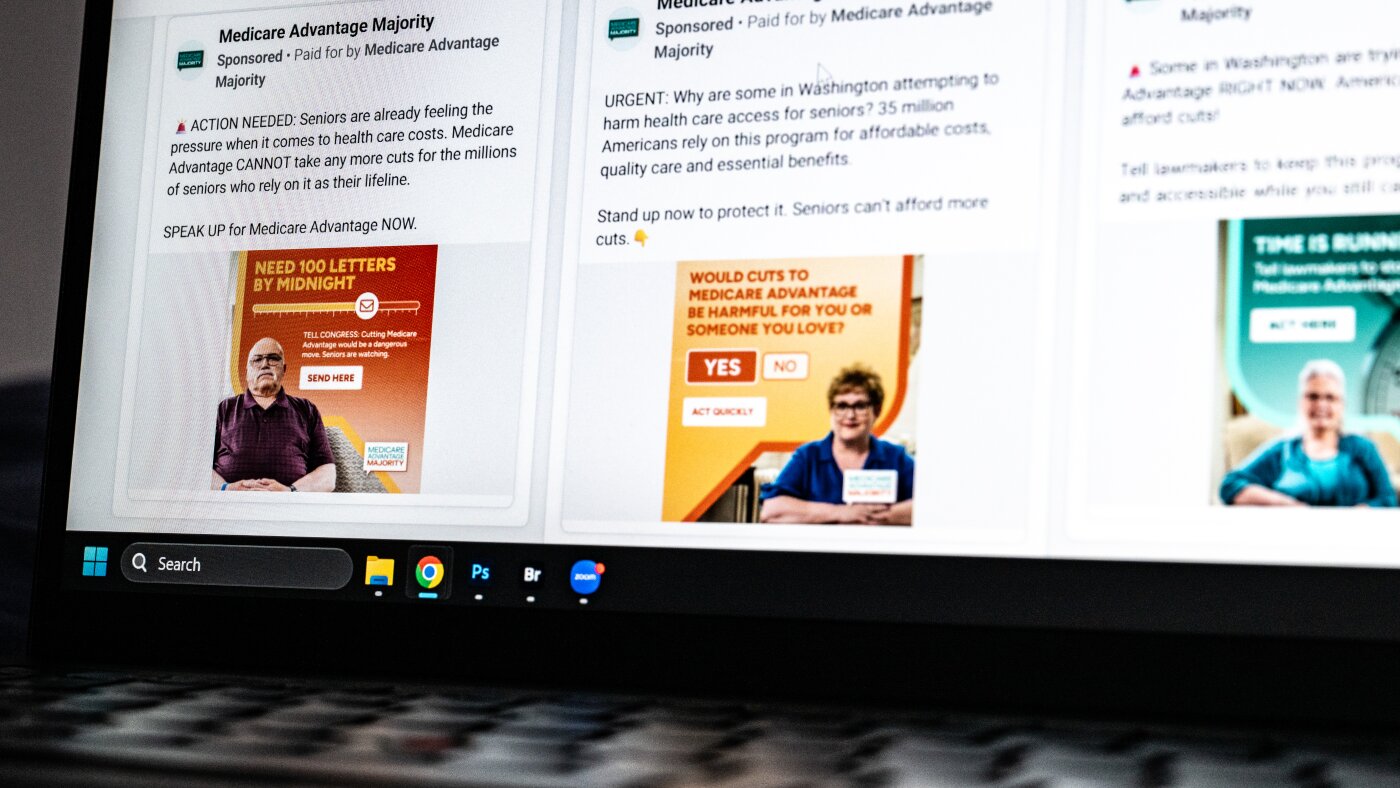 Medicare Advantage ‘dark money’ group tries to win higher payments for insurers : NPR