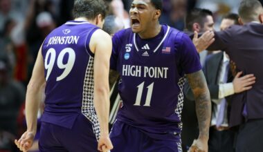 March Madness brackets busted by High Point and 3 other low seeds