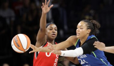 Kayla McBride hits eight 3-pointers, Lynx roll to WNBA-record 53-point road win against Aces
