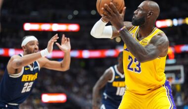 LeBron James breaks Kareem Abdul-Jabbar’s NBA record for career field goals