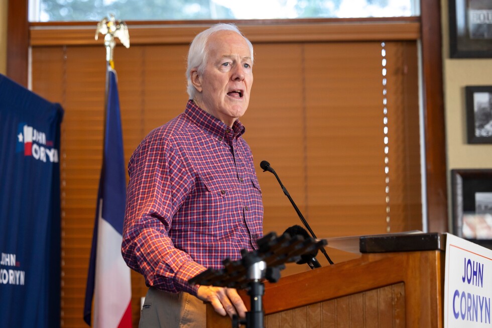 Texas Sen. Cornyn tries to hold seat, Democrats Crockett, Talarico face off