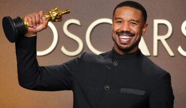 Michael B. Jordan wins best actor at Oscars 2026