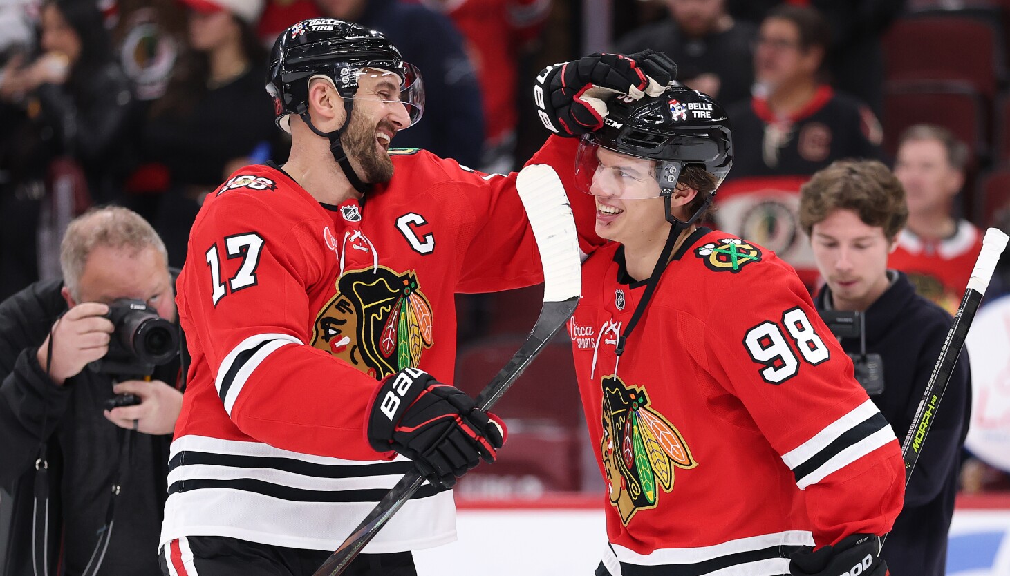 How the Blackhawks' leadership and vibe has changed without Nick Foligno